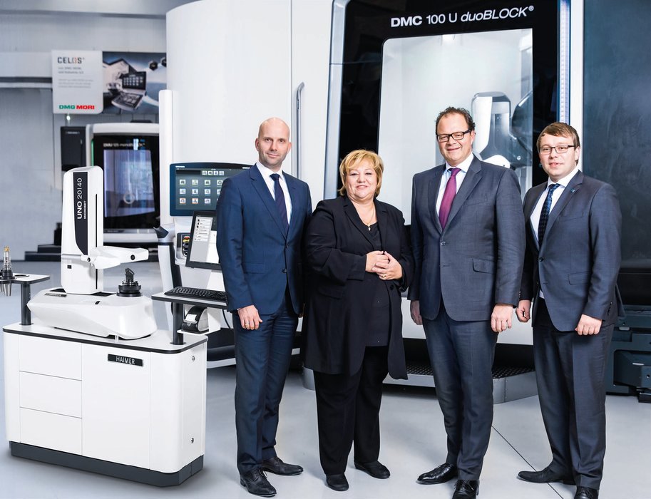 A HAIMER assina um acordo de cooperação com a DMG MORI, torna-se o seu parceiro Premium e adquire a Microset GmbH